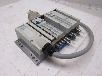 Festo VMPA1-MPM-EMM-8 533347 5/2-Way Double 3/2 Pneumatic Valve Bank