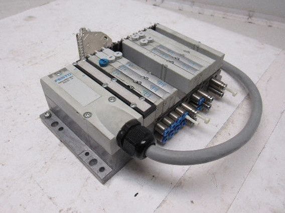 Festo VMPA1-MPM-EMM-8 533347 5/2-Way Double 3/2 Pneumatic Valve Bank