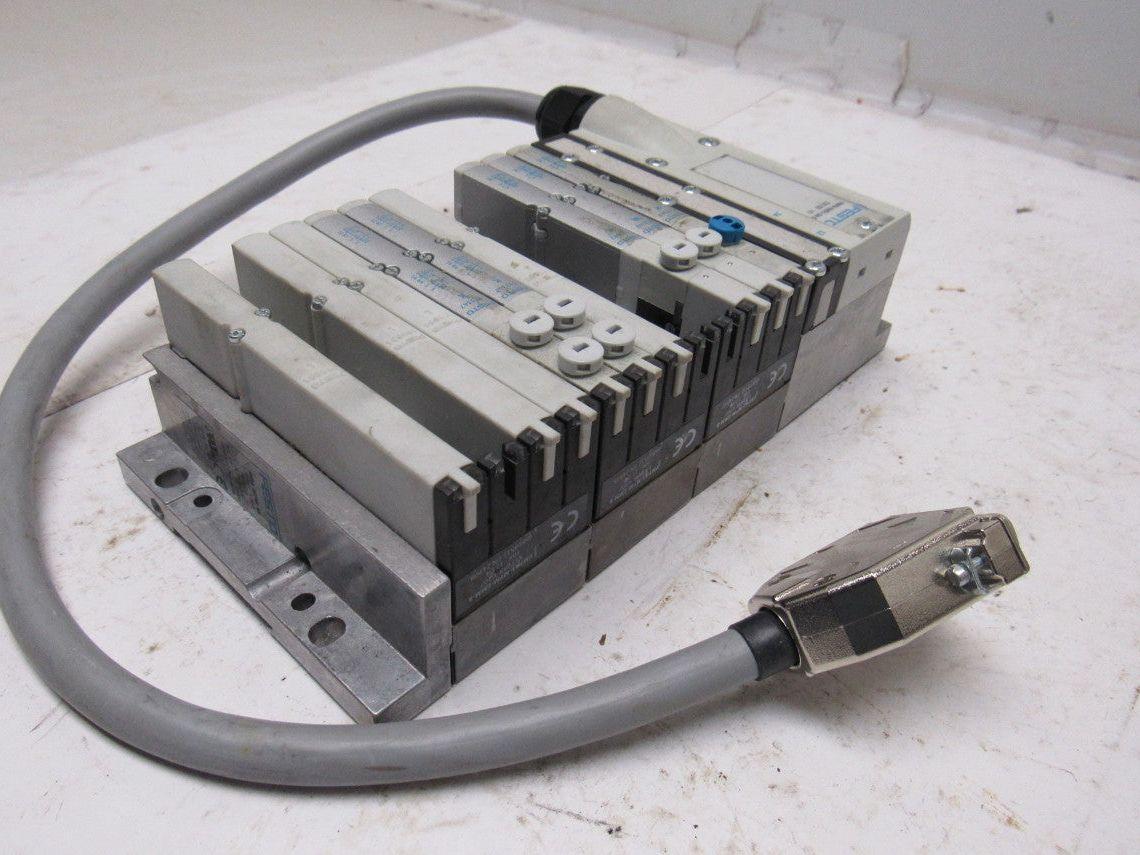 Festo VMPA1-MPM-EMM-8 533347 5/2-Way Double 3/2 Pneumatic Valve Bank
