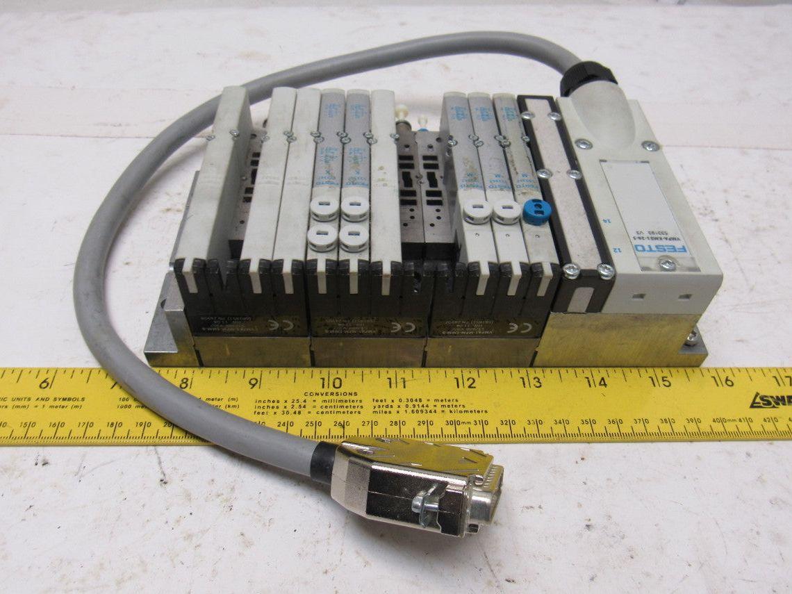 Festo VMPA1-MPM-EMM-8 533347 5/2-Way Double 3/2 Pneumatic Valve Bank