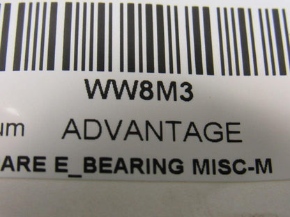AGFA SE+59416002 WW8M3 Advantage Spare E Bearing 1/4"ID x 1/2" OD