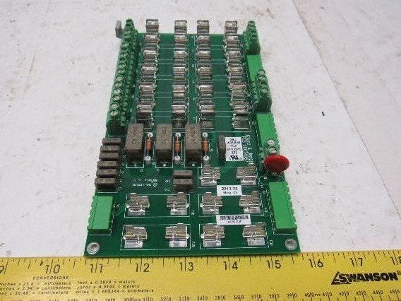 Glunz & Jensen 10034941 Rev D PCB Panel Fuse Board