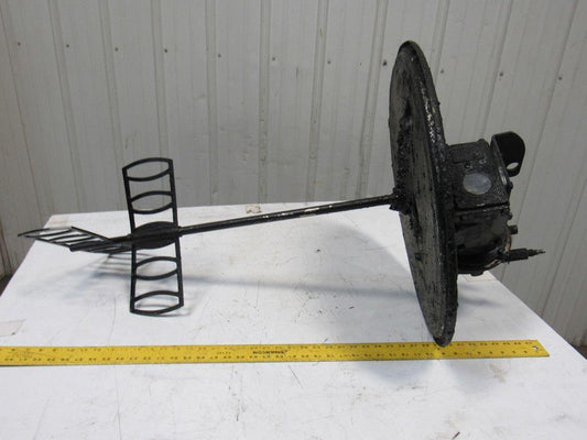 Mixer Tank Barrel Pneumatic Air Mixer W/Gear Reducer Fits 55 Gallon Drum