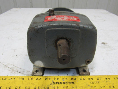Dayton 2Z935A 19:1 Ratio 1725RPM 1/2Hp Input 92RPM Output Inline Gear Reducer