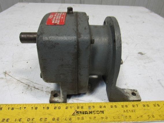 Dayton 2Z935A 19:1 Ratio 1725RPM 1/2Hp Input 92RPM Output Inline Gear Reducer