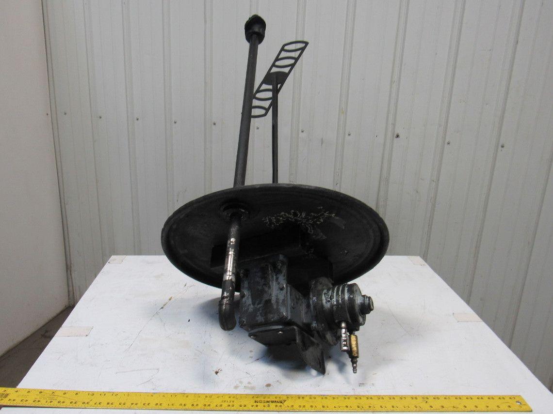 Mixer Tank Barrel Pneumatic Air Mixer W/Gear Reducer Fits 55 Gallon Drum
