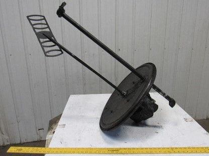 Mixer Tank Barrel Pneumatic Air Mixer W/Gear Reducer Fits 55 Gallon Drum
