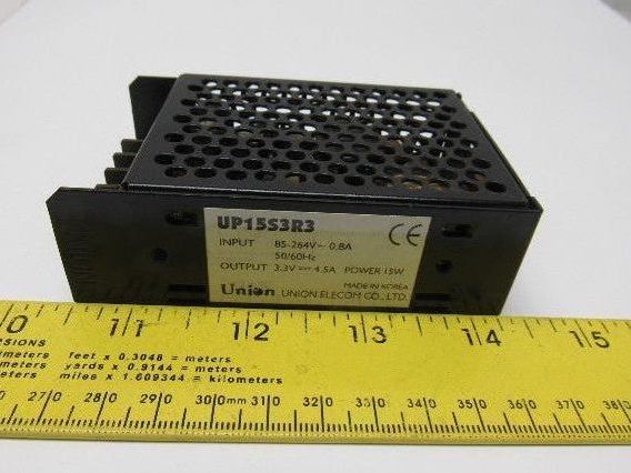 Union Elecom UP15S3R3 85-264V 50/60Hz Input 33V DC Output Power Supply