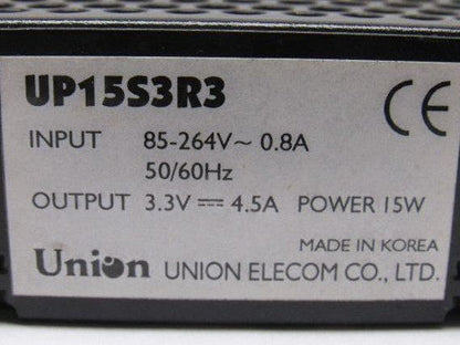 Union Elecom UP15S3R3 85-264V 50/60Hz Input 33V DC Output Power Supply
