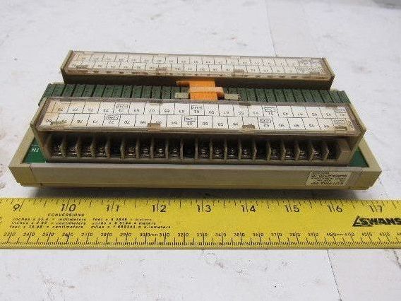 Samwon R32T-PS5A-40P 32 Channel I/O Relay Terminal Unit With PA18-24V