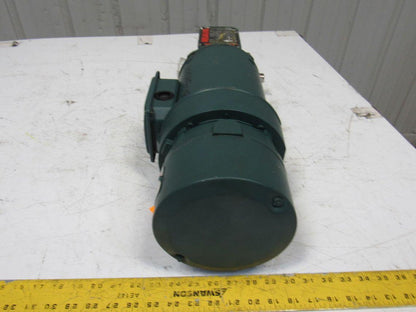 Reliance P56H3439U 5:1 Ratio 1Hp 3Ph 208-230/460-480V 60Hz Gear Motor W/Brake