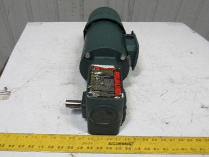 Reliance P56H3439U 5:1 Ratio 1Hp 3Ph 208-230/460-480V 60Hz Gear Motor W/Brake