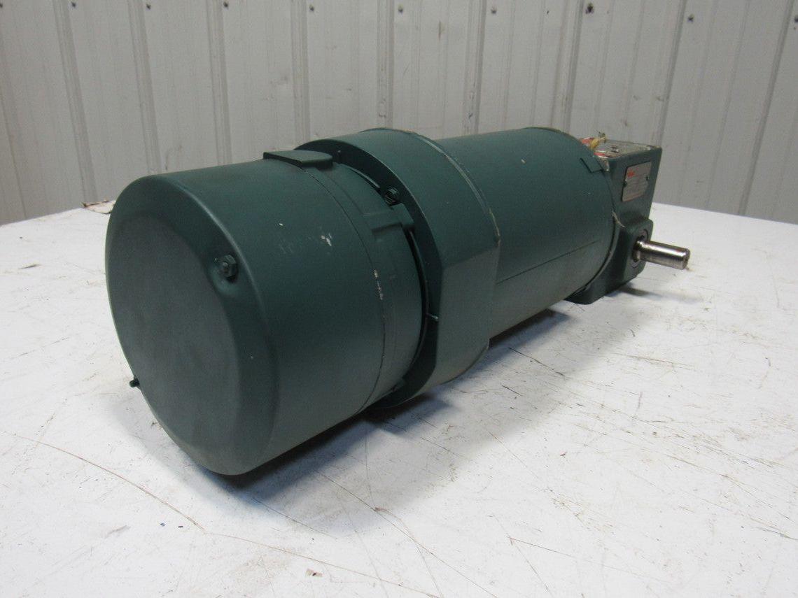 Reliance P56H3439U 5:1 Ratio 1Hp 3Ph 208-230/460-480V 60Hz Gear Motor W/Brake