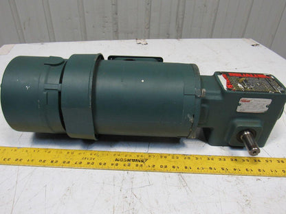 Reliance P56H3439U 5:1 Ratio 1Hp 3Ph 208-230/460-480V 60Hz Gear Motor W/Brake