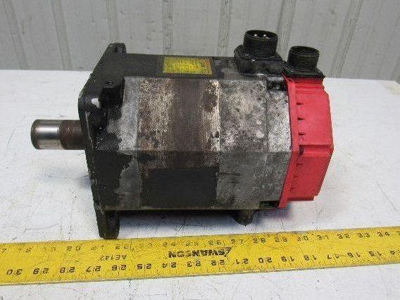 Fanuc A06B-0143-B076 IEC34-1/A2 2.8kW 3000RPM 155V 200Hz AC Servo Motor A12/3000