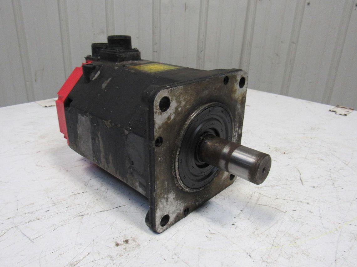 Fanuc A06B-0143-B076 IEC34-1/A2 2.8kW 3000RPM 155V 200Hz AC Servo Motor A12/3000