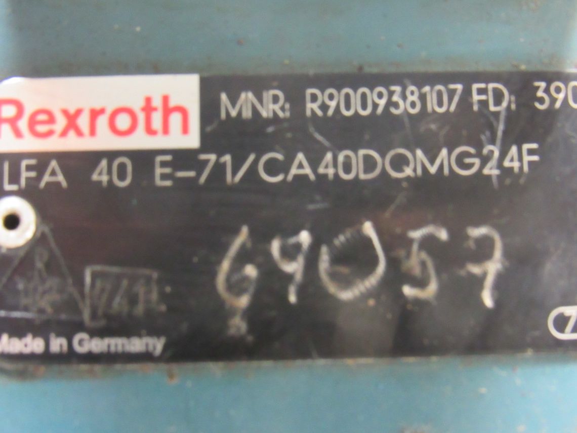 Rexroth LFA 40-E-71/CA40DQMG24F NG 40 420 Bar Cartridge Valve