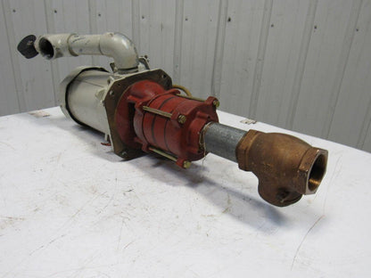 Mitsubishi NQ-1503A Super Line 1.5kW 3Ph 220V 2"Port 3 Stage Piston Coolant Pump