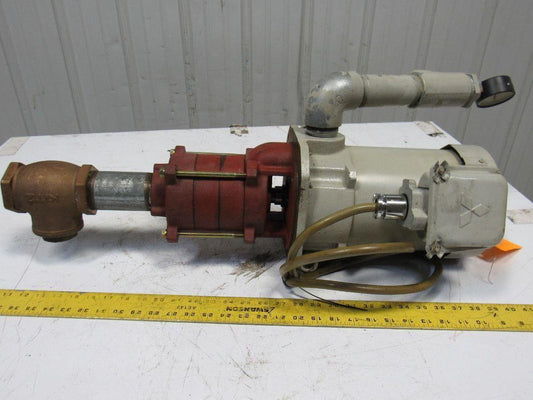 Mitsubishi NQ-1503A Super Line 1.5kW 3Ph 220V 2"Port 3 Stage Piston Coolant Pump