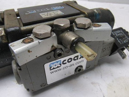 Coax 5-VMK 15DR NC 3/2 Way 0-100 Bar 24V Coil Solenoid Operated Pneumatic Valve