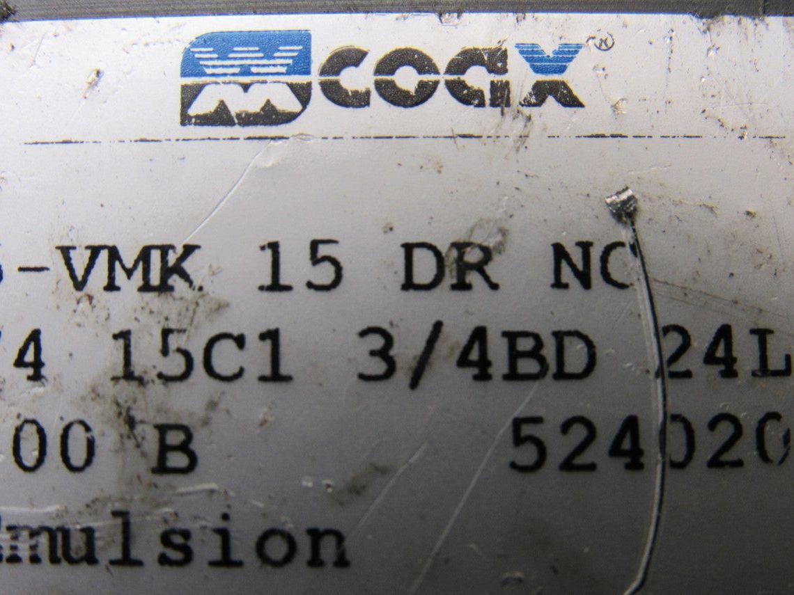 Coax 5-VMK 15DR NC 3/2 Way 0-100 Bar 24V Coil Solenoid Operated Pneumatic Valve