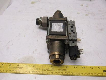 Coax 5-VMK 15DR NC 3/2 Way 0-100 Bar 24V Coil Solenoid Operated Pneumatic Valve