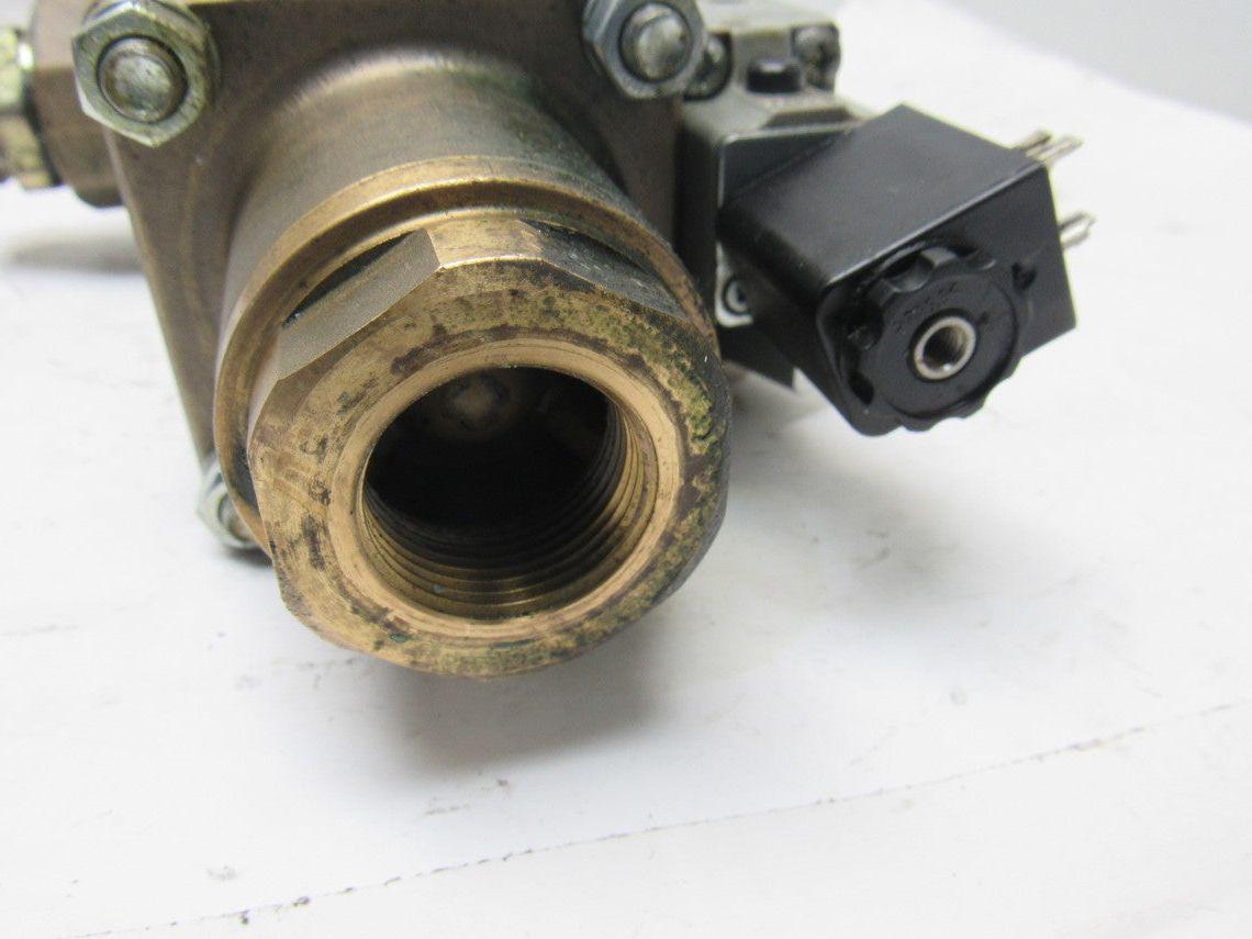 Coax 5-VMK 15DR NC 3/2 Way 0-100 Bar 24V Coil Solenoid Operated Pneumatic Valve