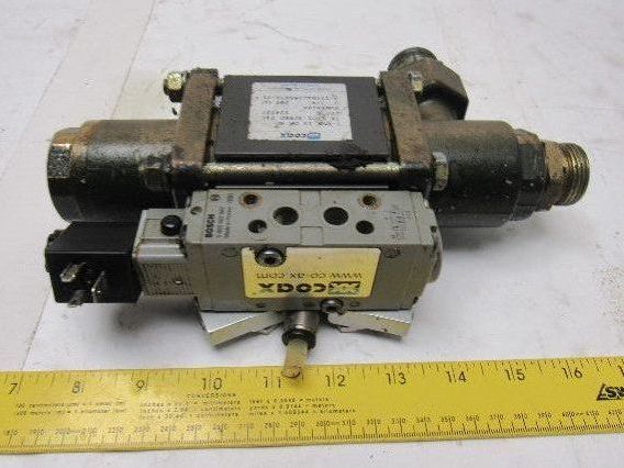 Coax 5-VMK 15DR NC 3/2 Way 0-100 Bar 24V Coil Solenoid Operated Pneumatic Valve