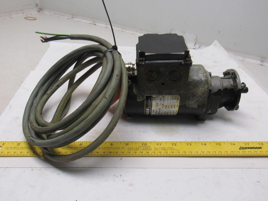 Danfoss Bauer BG04-31/DU04LA8/SP 0,015kW 810RPM 255-480V  50/60Hz Geared Motor