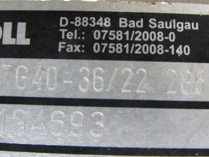 Siemens 1LA7096-2AA93 TG40-36/22 2.2kW 3490RPM 266/460V 50/60Hz Centrifugal Pump