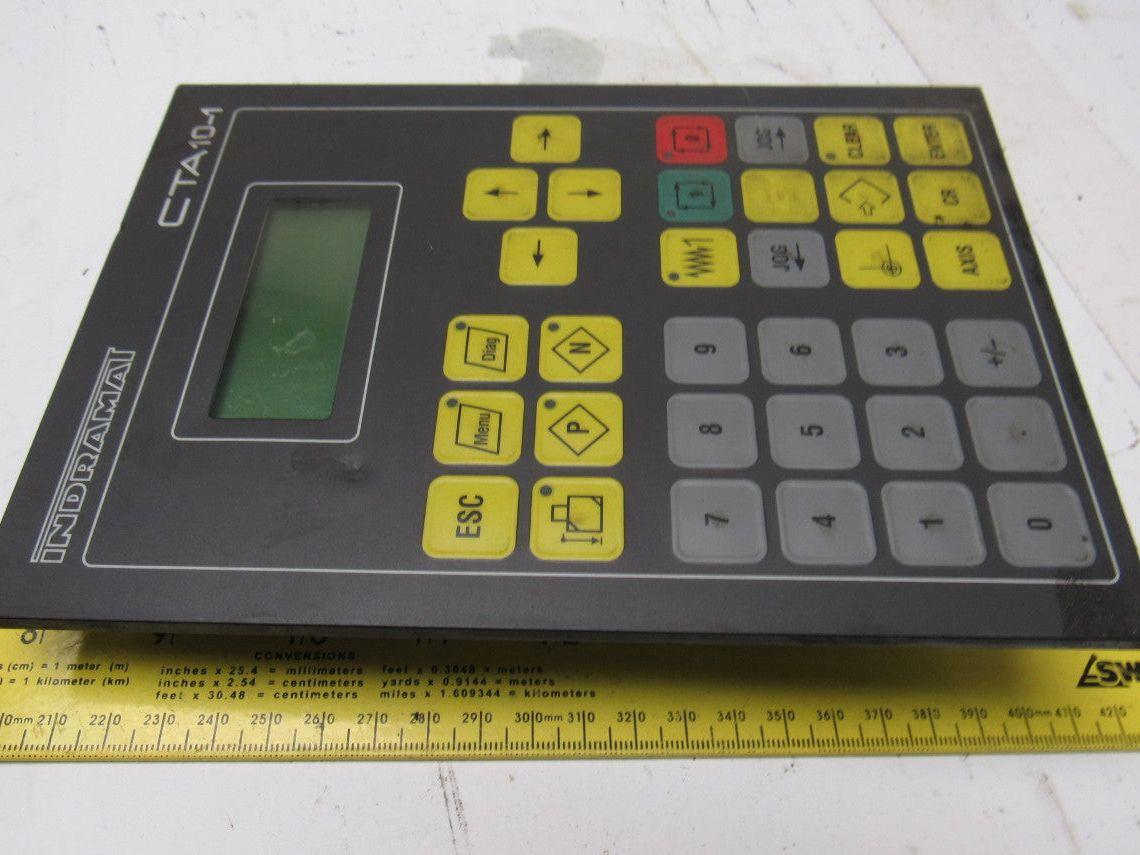 Indramat FWA-CTA10*-T01-06VRS-EN Operator Interface Panel CTA10.1B-001-FW