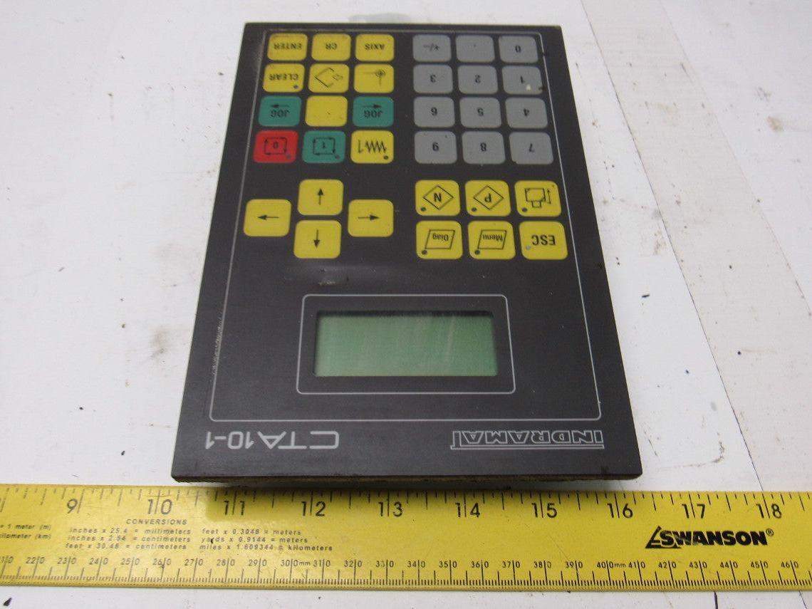 Indramat FWA-CTA10*-T01-01VRS-MS Operator Interface Panel Key Pad