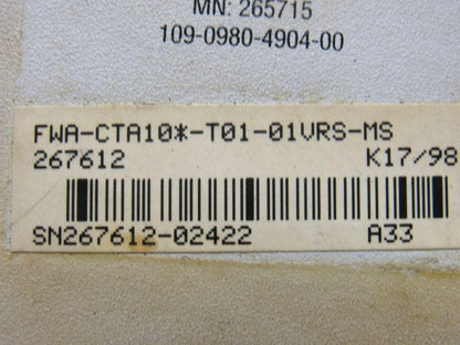 Indramat FWA-CTA10*-T01-01VRS-MS Operator Interface Panel Key Pad