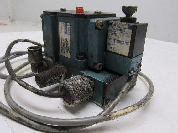 MAC 6513B-214-PM-504DA9 Solenoid Valve Vac-150PSI 24VDC Coil PME-504DAAG
