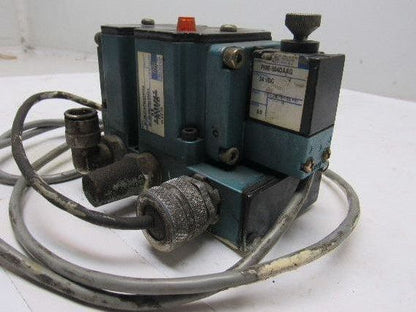 MAC 6513B-214-PM-504DA9 Solenoid Valve Vac-150PSI 24VDC Coil PME-504DAAG