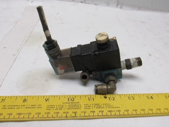 MAC 113B-5040JD Pneumatic Solenoid Valve 24VDC 1/4" NPT