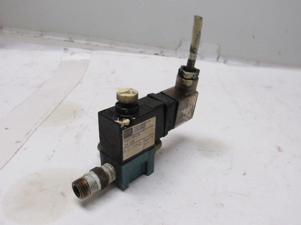 MAC 113B-5040JD Pneumatic Solenoid Valve 24VDC 1/4" NPT