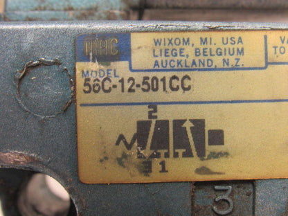 MAC 56C-12-501CC Pneumatic Solenoid Valve 24VDC 3/8" NPT