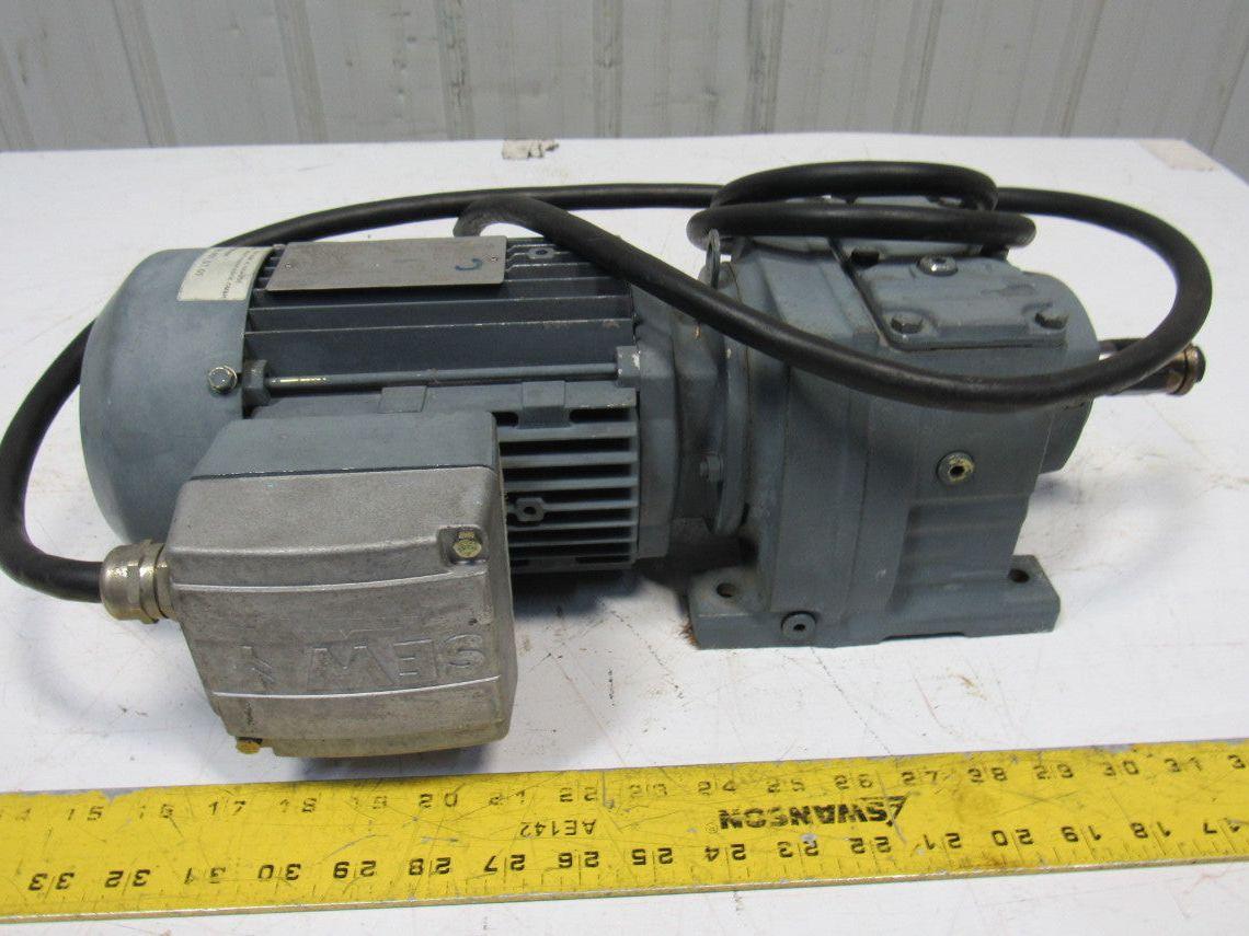 Sew Eurodrive R37 DT80K4/TF/IS 0.55kW 277/480V 23RPM Output 69.5:1 Gear Motor