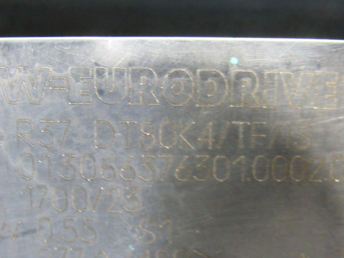Sew Eurodrive R37 DT80K4/TF/IS 0.55kW 277/480V 23RPM Output 69.5:1 Gear Motor