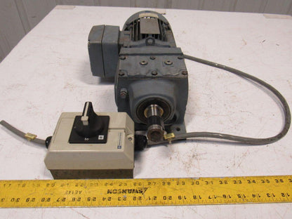 Sew Eurodrive R37 DT71C4/TF/IS 45:1 Ratio 0.25kW 38RPM 277/480V Gear Motor