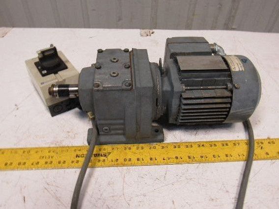 Sew Eurodrive R37 DT71C4/TF/IS 45:1 Ratio 0.25kW 38RPM 277/480V Gear M ...
