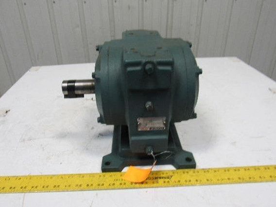 Reliance 56CM21B M626985001SR 1HP Gear Motor Box Drive w/ Brake 50:1 Ratio