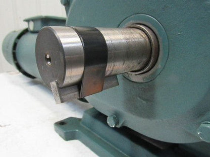 Reliance 56CM21B M626985001SR 1HP Gear Motor Box Drive w/ Brake 50:1 Ratio