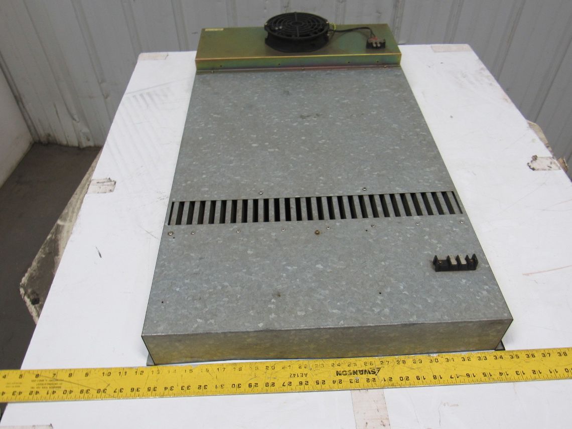 Fanuc A02B-0047-C907 38" x 21" External Panel Mount Fan Cooling Unit