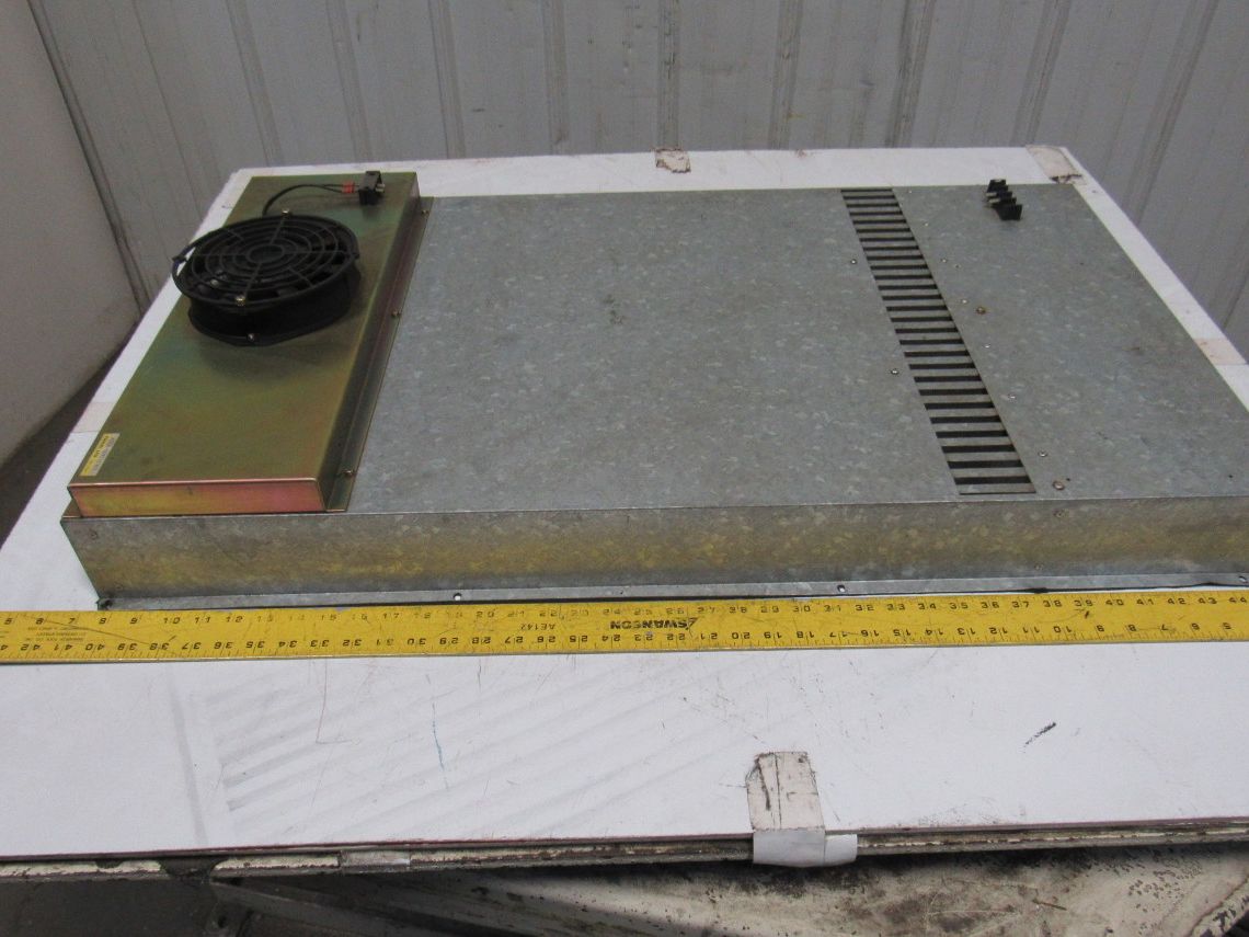 Fanuc A02B-0047-C907 38" x 21" External Panel Mount Fan Cooling Unit