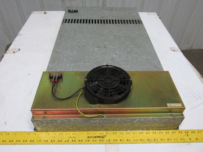 Fanuc A02B-0047-C907 38" x 21" External Panel Mount Fan Cooling Unit