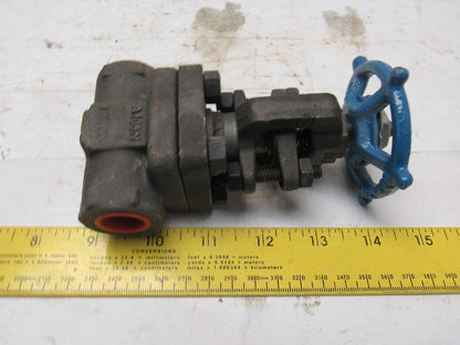 Velan S2054B-02TY Model A 1/2" Class 800 Gate Valve