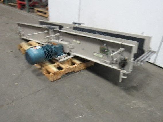 Adjustable Incline Slide Slider Bed Belt Conveyor 16"x 102" OAL  230/460V 3Ph
