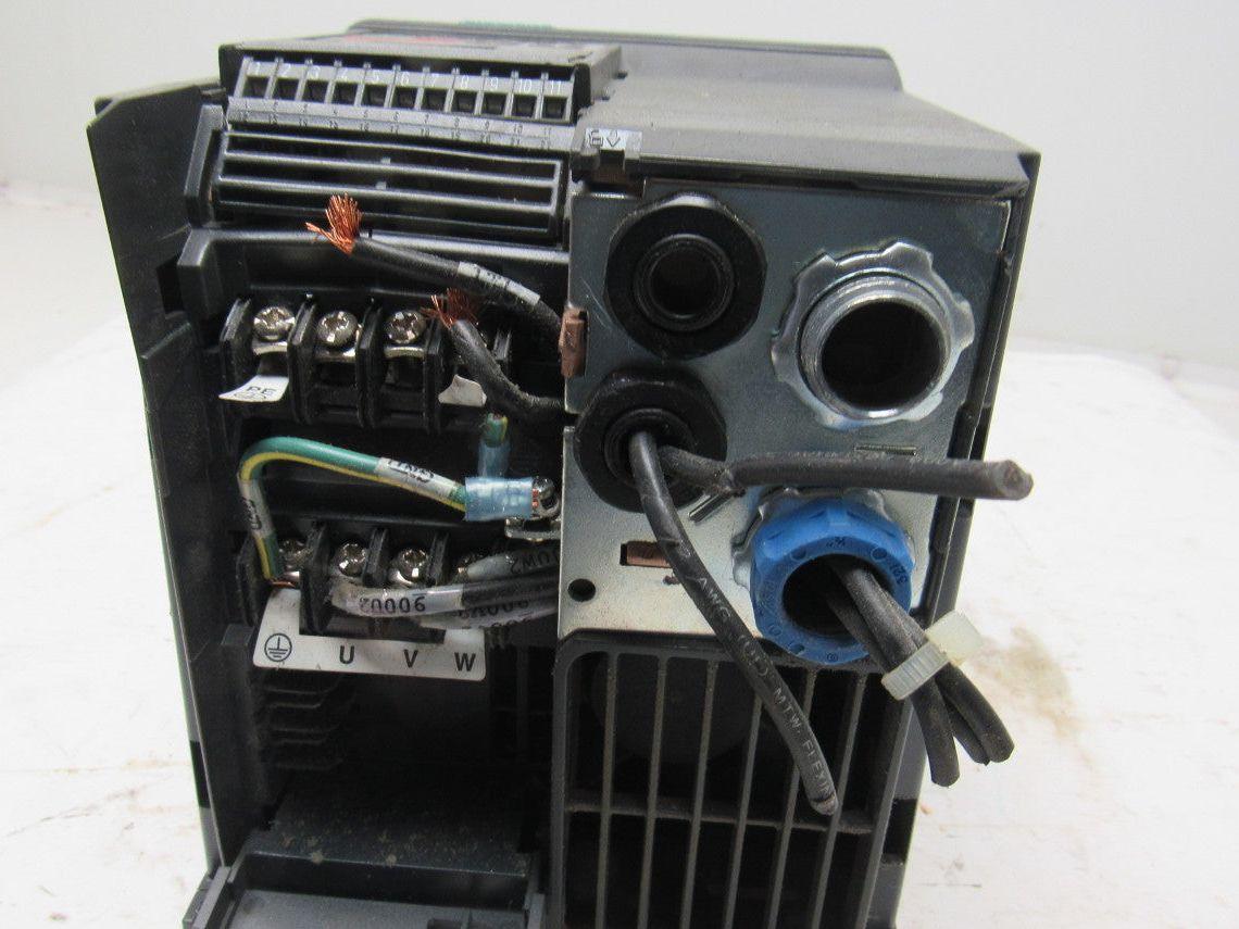 Siemens 6SE9217-3DB40 Drive 4Hp 400-500V Input 0-Input V Output 0-400 Hz Output